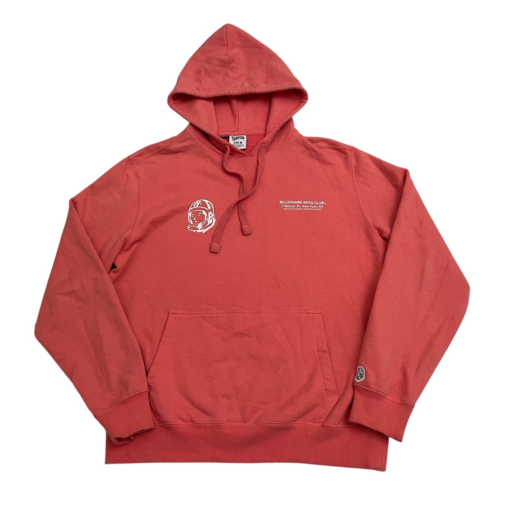 Billionaire Boys Club Air and Space‎ Hoodie Mens Medium Pink BBC Pharrell